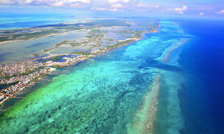 Belize has the longest coral reef in the western hemisphere. (Photo via iStock/Getty Images Plus/Oli Eva).