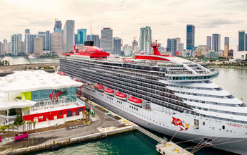 Virgin Voyages&#39; new cruise terminal at PortMiami
