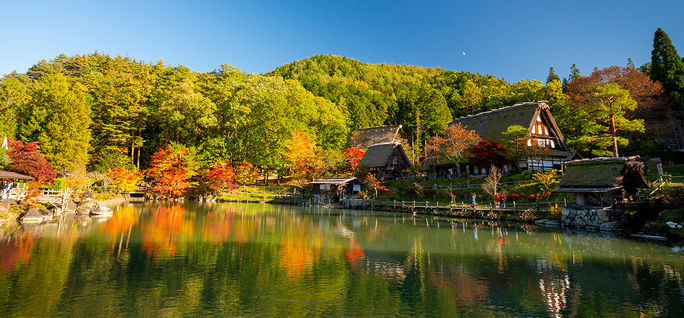 Hida Folk Village, Takayama, Japan.