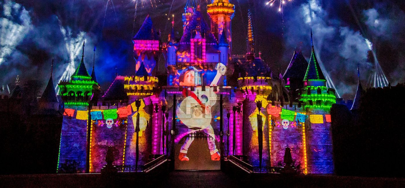 Image: 'Together Forever – A Pixar Nighttime Spectacular', part of Pixar Fest at the Disneyland Resort.  (Photo Credit: Disneyland Resort)