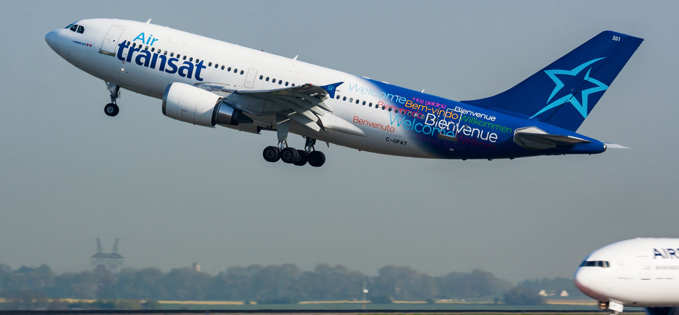 Image: Air Transat passenger plane. (Photo Credit: Jozsef Soos / iStock Editorial / Getty Images Plus)