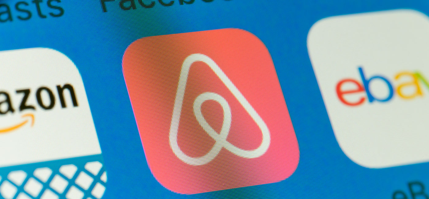 Image: Airbnb icon. (photo via iStock Unreleased / stockcam)