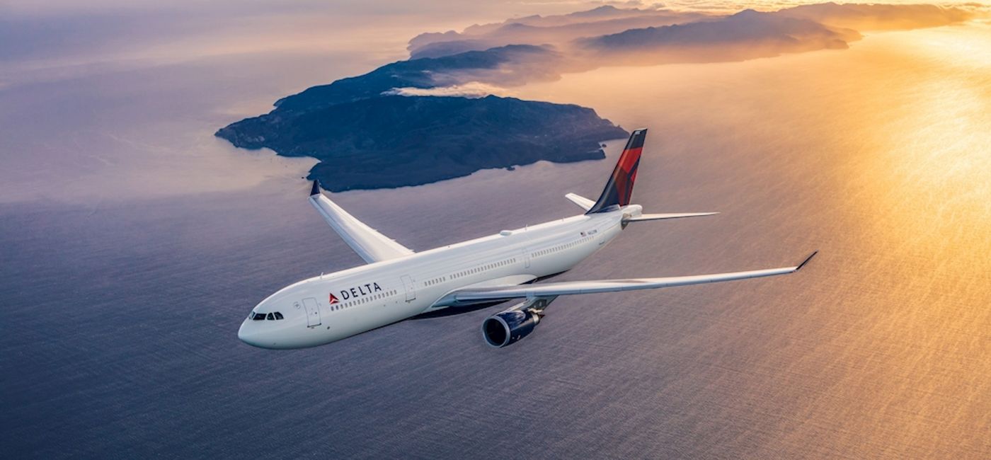 Image: Delta Air Lines' Airbus A330-200. (photo via (Delta Air Lines Media)