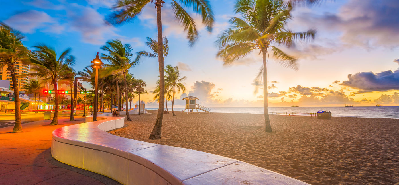 Image: Fort Lauderdale Beach, Florida at dawn. (photo via Sean Pavone / iStock / Getty Images Plus)