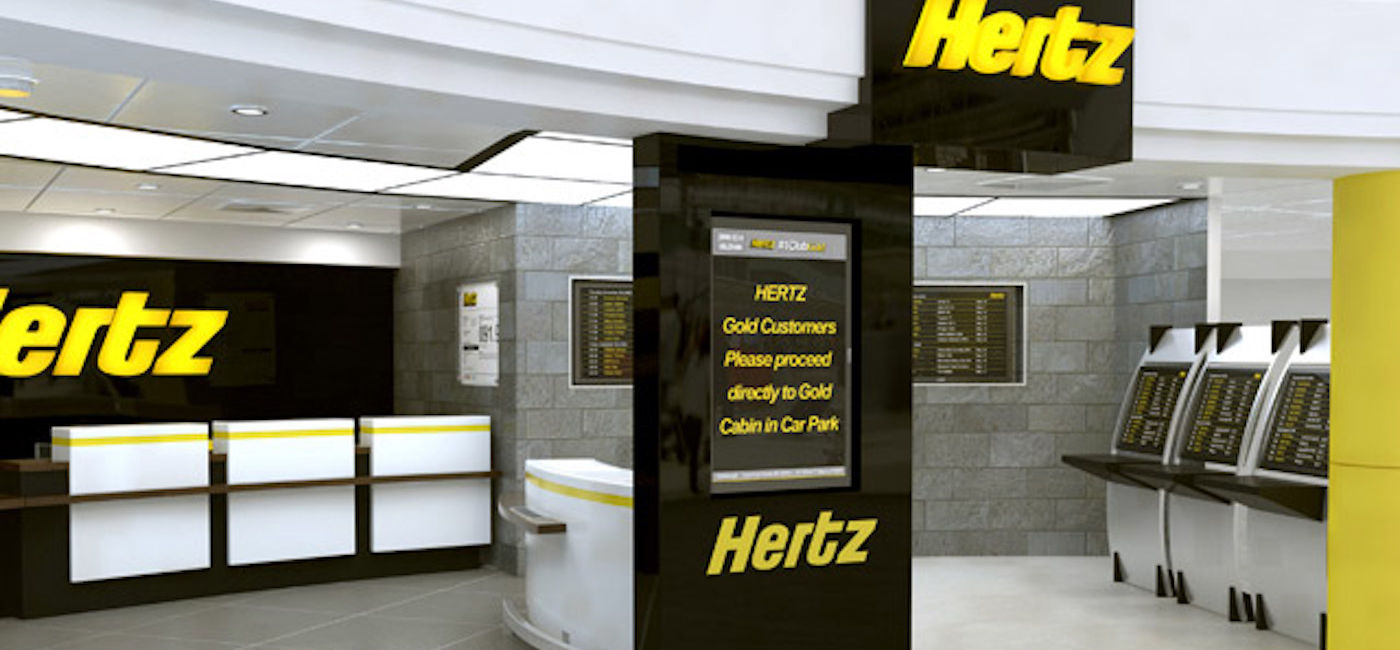 Image: Hertz Rent A Car. (Photo via Flickr/dhub limited)