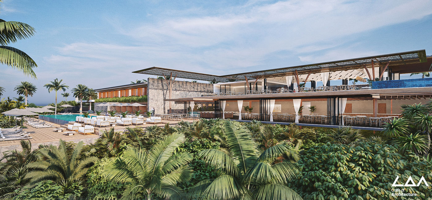 Image: Rendering of Club Med Tinley in South Africa, set to open in 2026.  (Source: Club Med)