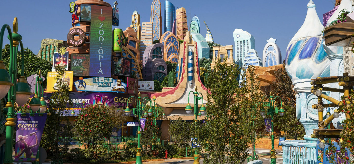 Image: Rendering of the new Zootopia world at Shanghai Disneyland.  (Photo Credit: Shanghai Disney Resort)