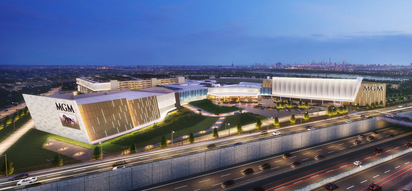 Image: Rendering of the planned MGM Empire City entertainment destination in Yonkers, New York. (Photo Credit: MGM Resorts International)