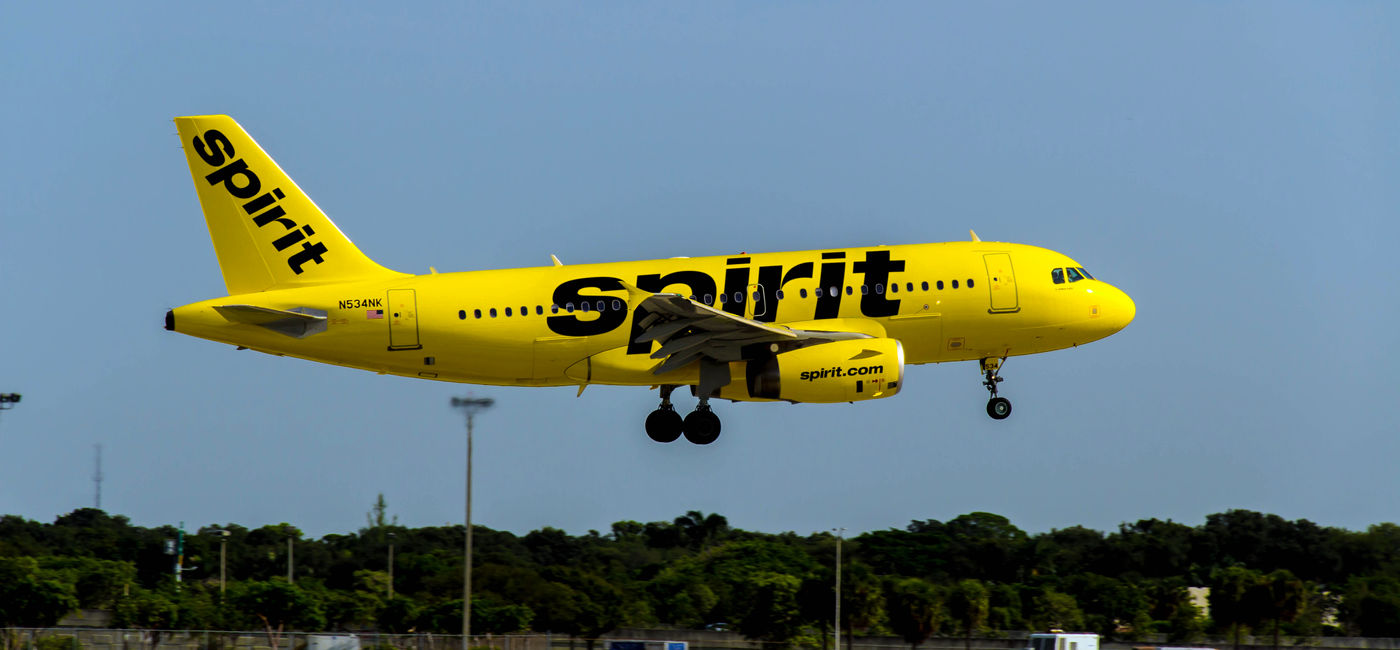 Image: Spirit Airlines Airbus A319. (photo courtesy of Spirit Airlines)