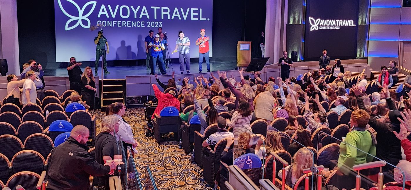 Image: The 2023 Avoya Conference convened agents and suppliers onboard Discovery Princess. (Photo Credit: Northstar Travel Group / Laurie Baratti)