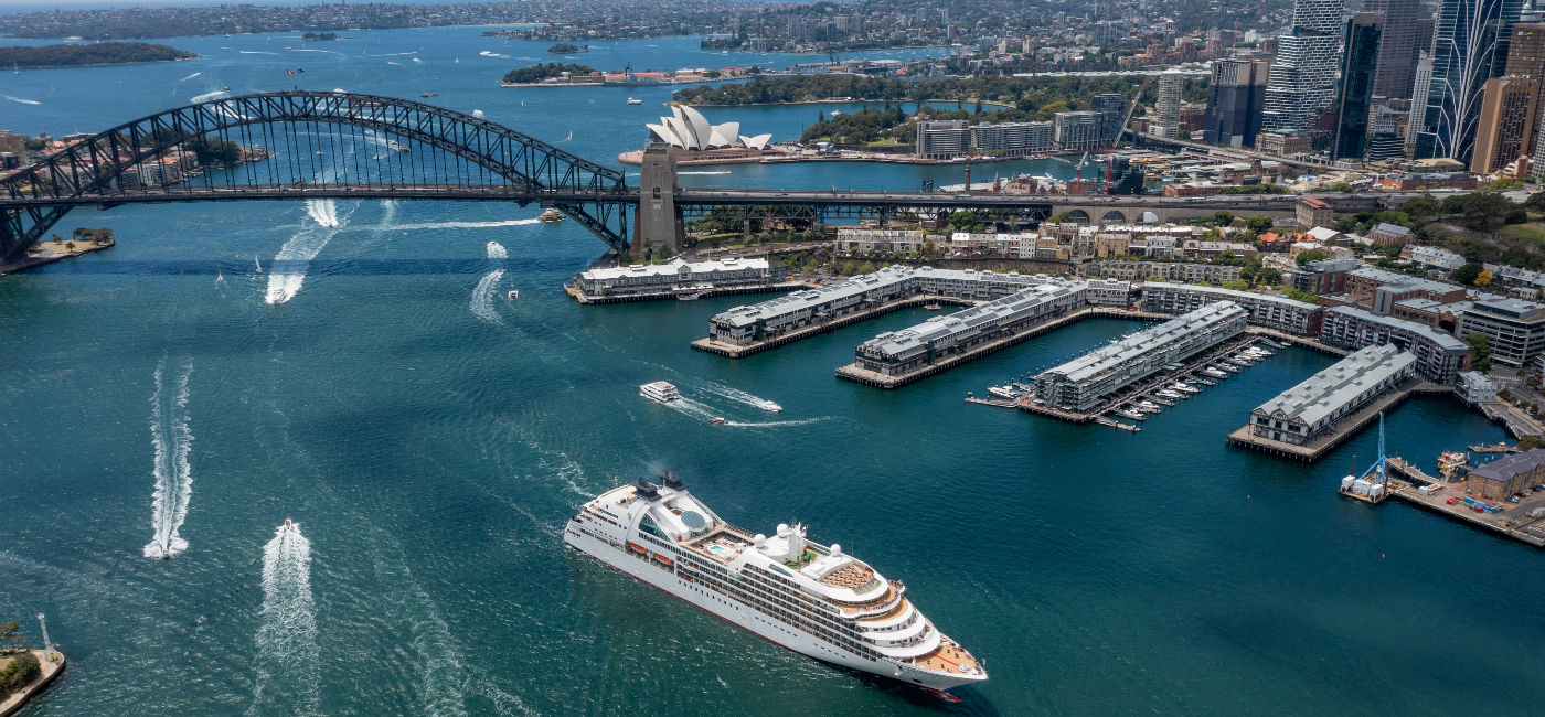 Image: The Seabourn Sojourn in Australia. (Photo Credit: Seabourn)
