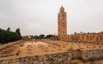 Koutoubia Mosque in Marrakech, Morocco