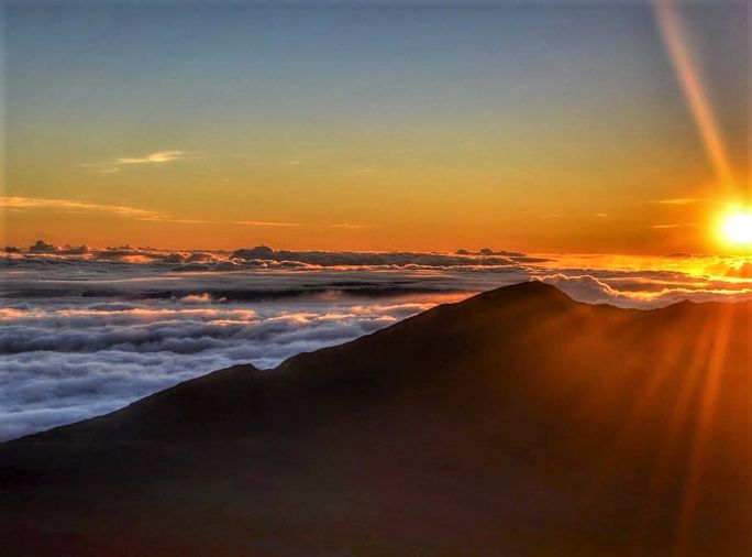 Sunrise at Haleakala 