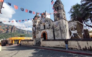 Tepoztlan village.