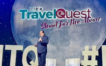 James Ferrara at InteleTravelQuest conference at Cancun's Moon Palace All-Inclusive Resort